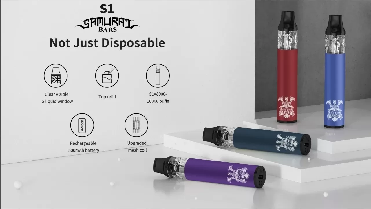 DISPOSABLE BARS 將軍 S1 拋棄式主機|支持多次注油|耐用便捷 DISPOSABLE BARS 將軍 S1 拋棄式主機|支持多次注油|耐用便捷:圖片 9