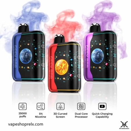 GEEK BAR PULSE X 25000口|星空風格一次性霧化器・超大容量爆款 GEEK BAR PULSE X 25000口|星空風格一次性霧化器・超大容量爆款